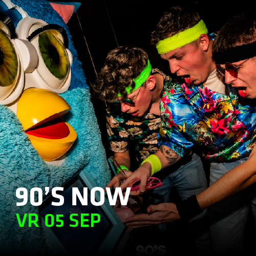 SCOOR NU JE TICKETS VOOR 90'S NOW